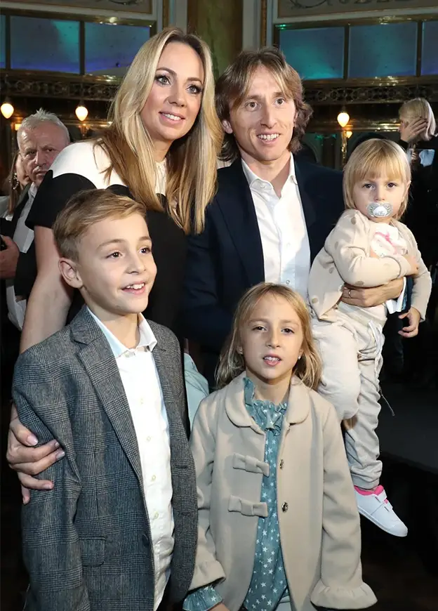 خانواده و زن لوکا مودریچ