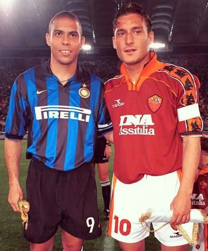 فرانچسکو توتی و رونالدو