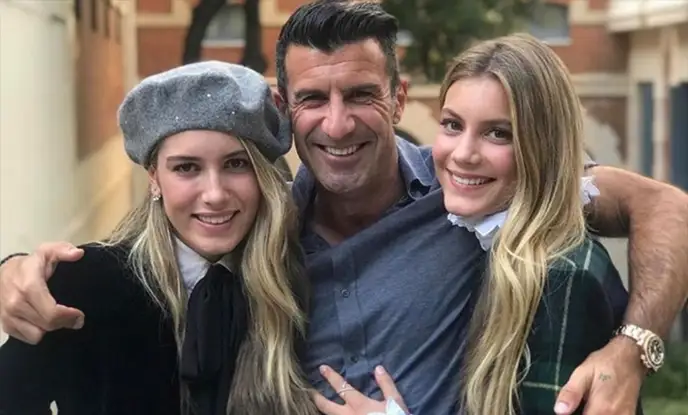 لوئیس فیگو و خانواده