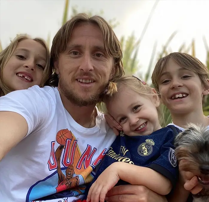 بچه های لوکا مودریچ خانواده