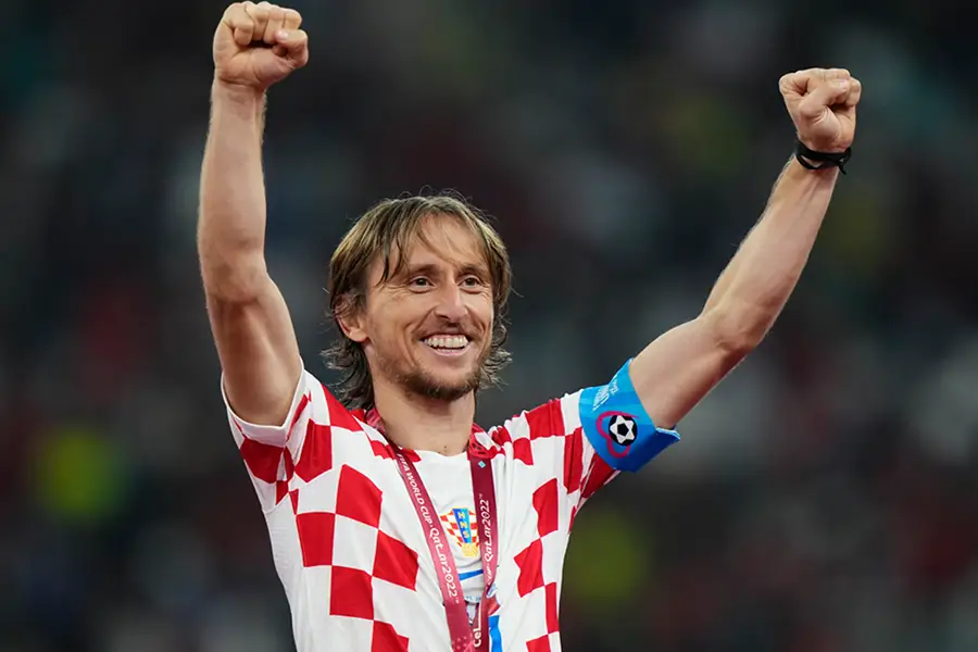 لوکا مودریچ فوتبالیست