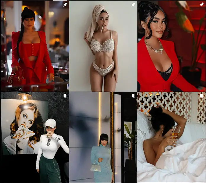 مینا نامداری عکس های پیج اینستاگرام