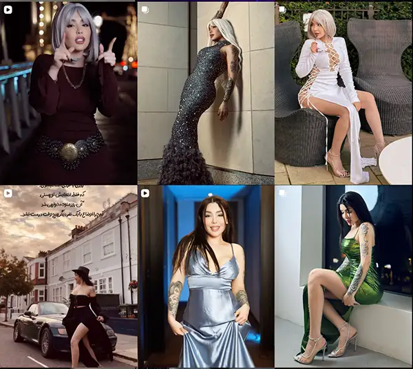 اینستاگرام نیلی افشار