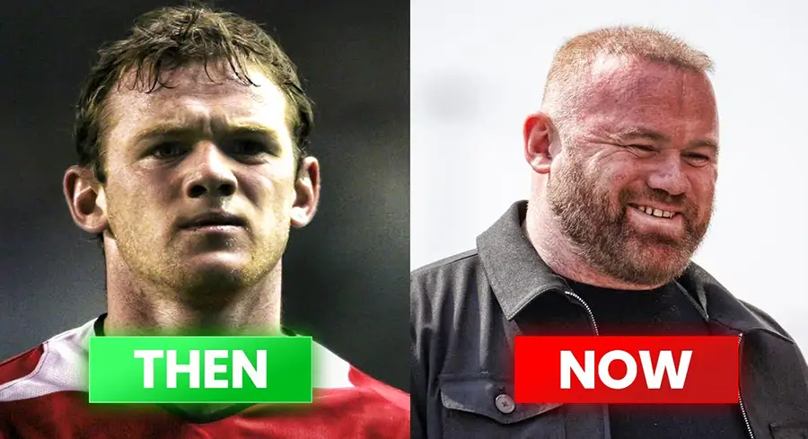 عکس وین رونی دوران پیری